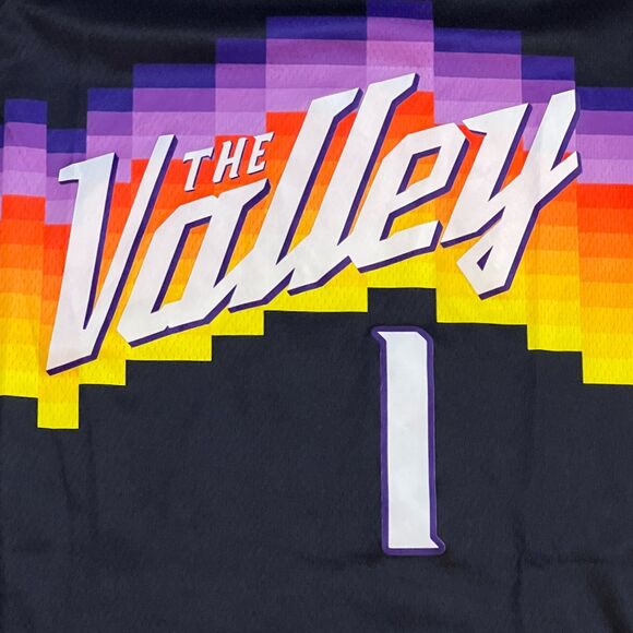 Nike Devin Booker #1 Suns City Edition The Valley Swingman Jersey Size 52 XL - Picture 2 of 7